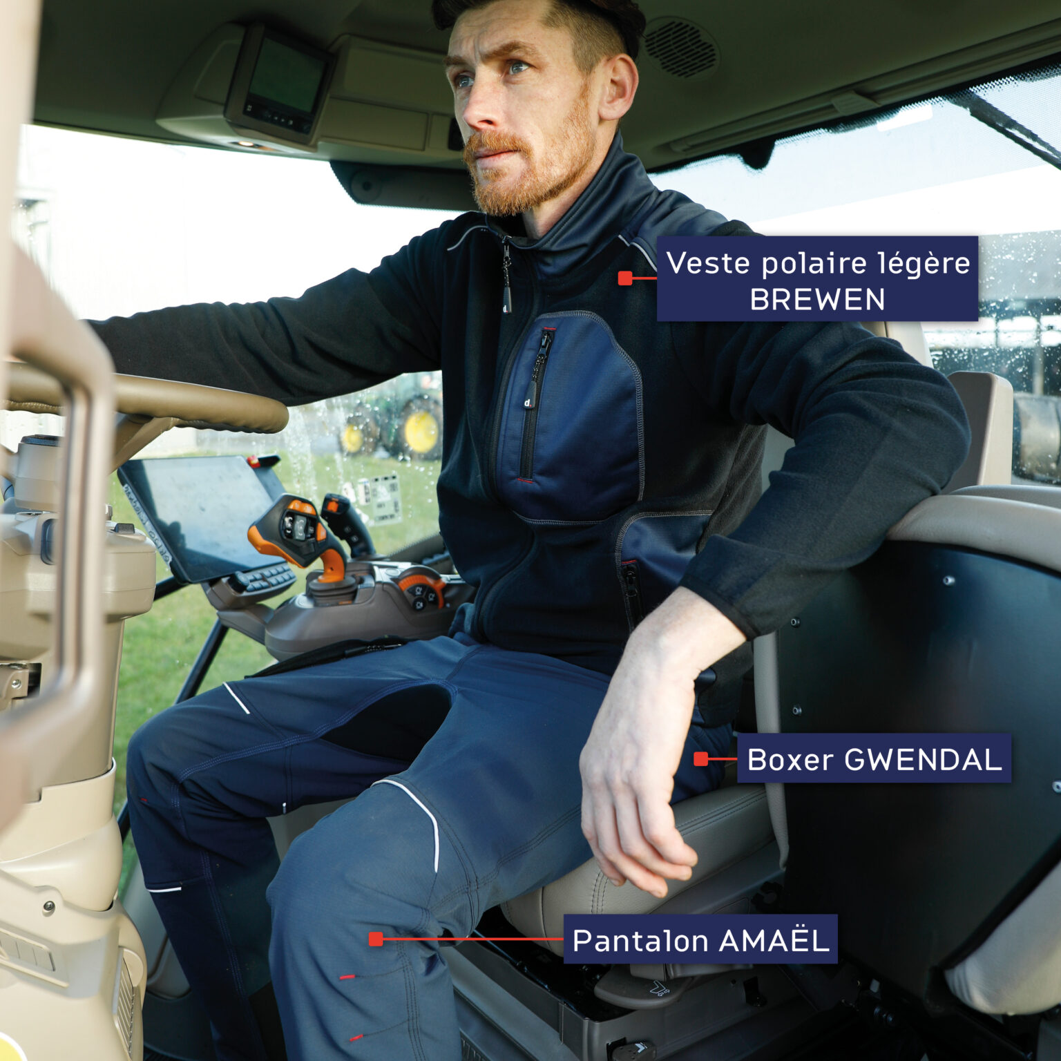 Amaël : Pantalon de travail - darmoz